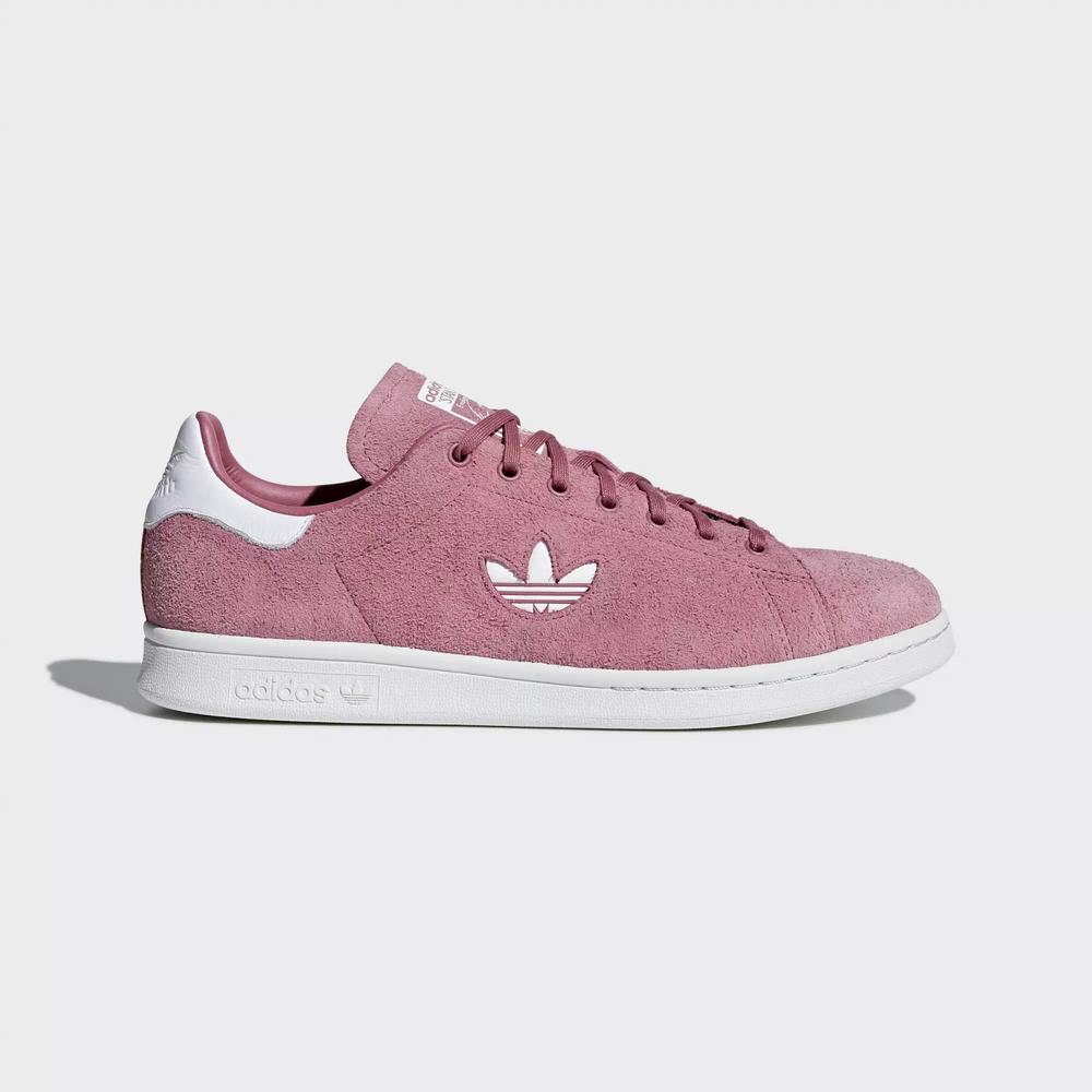 Adidas Stan Smith Tenis Rosas Para Hombre (MX-33636)